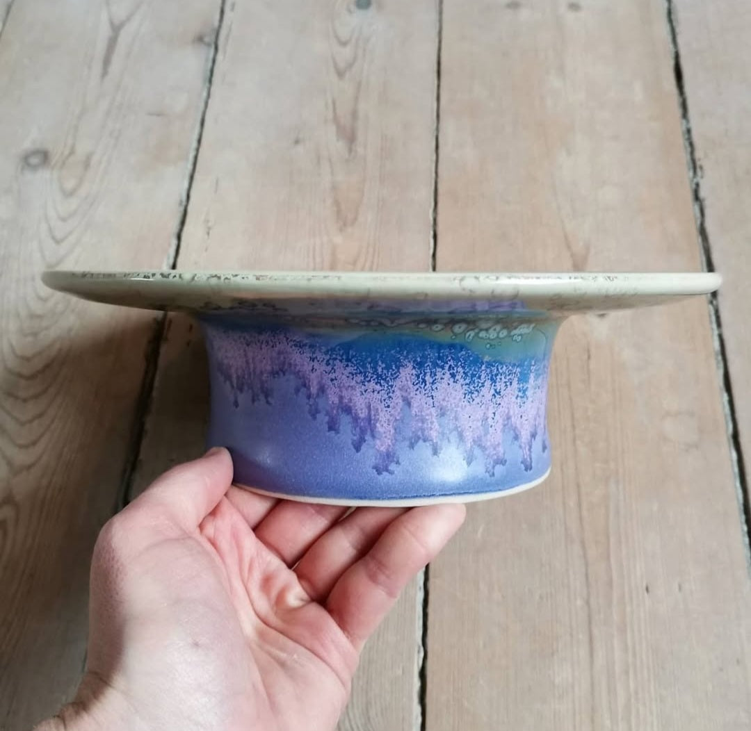 Lagkagefad, høj fod