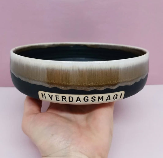 Slikskål 20-21 cm med valgfri tekst