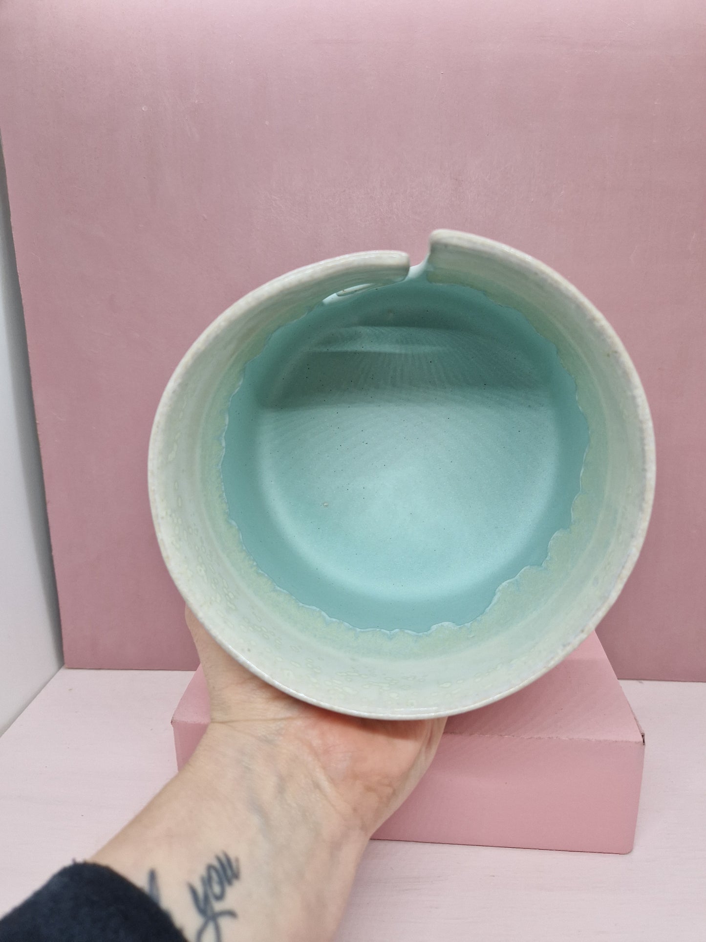 Garnkrukke, 13 cm i dia.